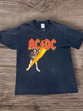 Gildan vintage AC/DC Graphic tee L